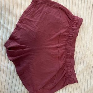 Lululemon inner glow shorts